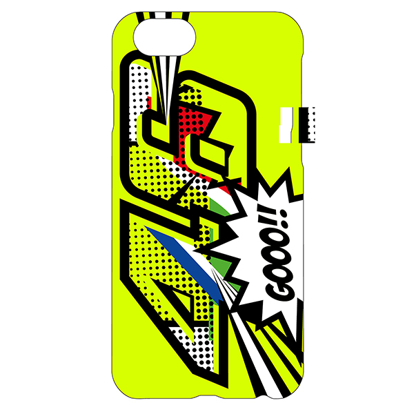 VR46 VR46 I-PHONE 7/8 COVER POP ART FLUO